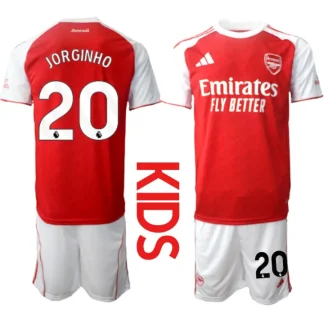 Poceni Otroški Nogometni Dresi Arsenal Domači 2025-26 Jorginho Frello 20