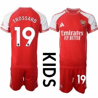 Otroški Nogometni Dres Arsenal Domači 2025-26 z imenom Leandro Trossard 19