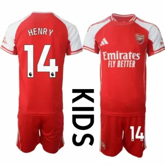 Otroški Nogometni Dres Arsenal Domači 2025-26 z imenom Thierry Henry 14
