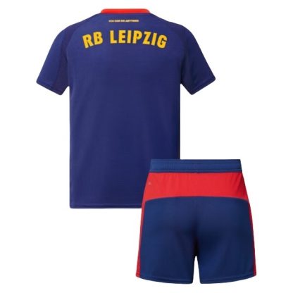 Otroški Nogometni dresi kompleti za otroke RB Leipzig Gostujoči 2025-2026