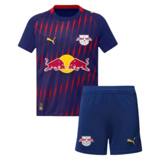 Otroški Nogometni dresi kompleti za otroke RB Leipzig Gostujoči 2025-2026