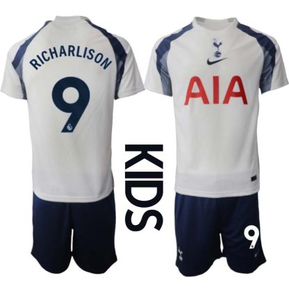 Nogometni dresi kompleti Tottenham Hotspur Domači 2025-26 Otroški Richarlison 9