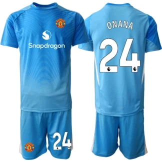 Nogometni dresi Otroški komplet Manchester United Vratar 2025-26 Andre Onana 24