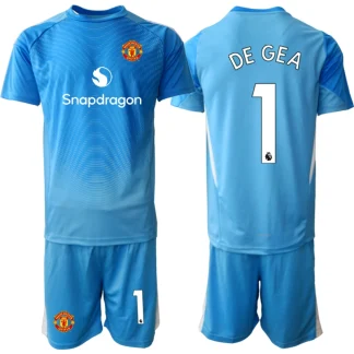 Nogometni dresi komplet Otroški Manchester United Vratar 2025-26 David de Gea 1