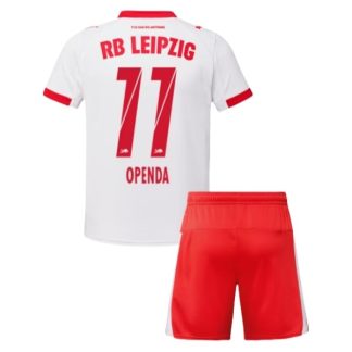 Nogometni dresi kompleti za otroke RB Leipzig Domači 2025-26 Lois Openda 11