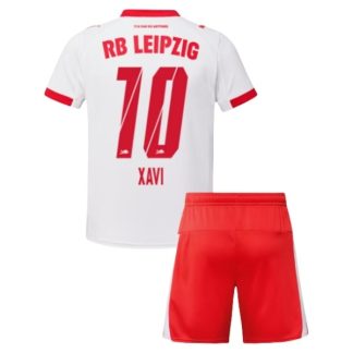 Otroški kompleti za otroke RB Leipzig Domači 2025-26 Xavi Simons 10