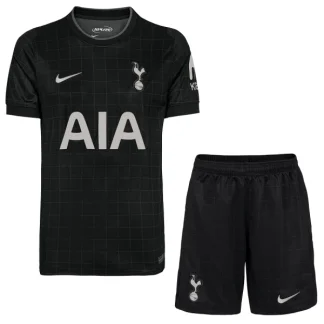 Nogometni dresi kompleti za otroke Tottenham Hotspur Gostujoči 2025-26 črna