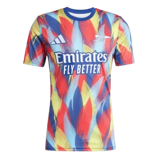 Moški Nogometni dresi Arsenal Pre-Match 2025-26 Kratek Rokav