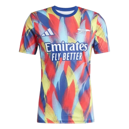 Moški Nogometni dresi Arsenal Pre-Match 2025-26 Kratek Rokav