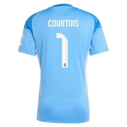 Poceni Moški Nogometni dresi Real Madrid Vratar 2025-26 Thibaut Courtois 1