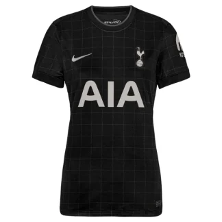 Ženski Nogometnih dresov Tottenham Hotspur Gostujoči 2025-26 črna Kratek Rokav