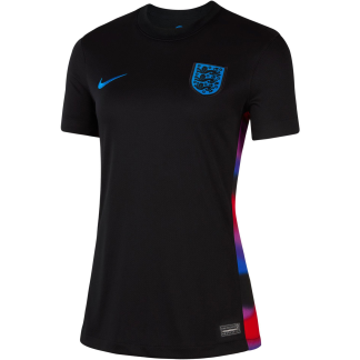 Ženski Nogometni Dres Anglija Gostujoči Euro 2025 Črna