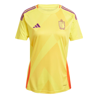 Poceni Ženski Nogometni dres Belgija Gostujoči Euro 2025 rumena