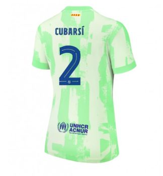 Nogometni dresi FC Barcelona Tretji 2024-25 Ženski Kratek Rokav Pau Cubarsi 2