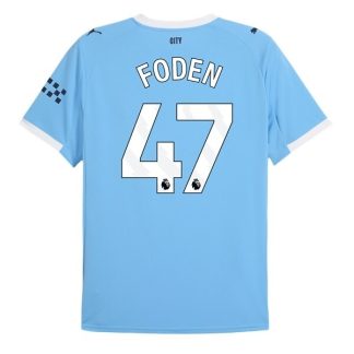 Moški Nogometni dresi Manchester City Domači 2025-26 Phil Foden 47