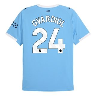 Prodajo Moški Nogometni dresi Manchester City Domači 2025-26 Josko Gvardiol 24