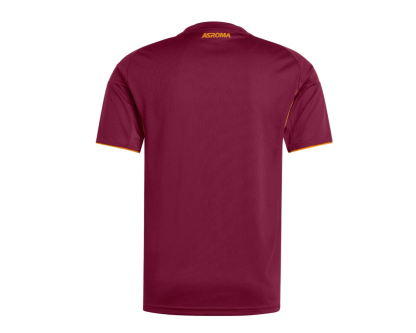 Moški Nogometni dresi AS Roma Domači 2025-26 rdeča Kratek Rokav