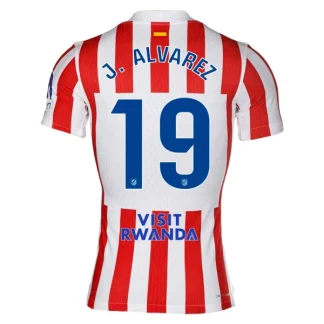 Moški Dresi Atletico Madrid Domači 2025-26 z imenom Julian Alvarez 19