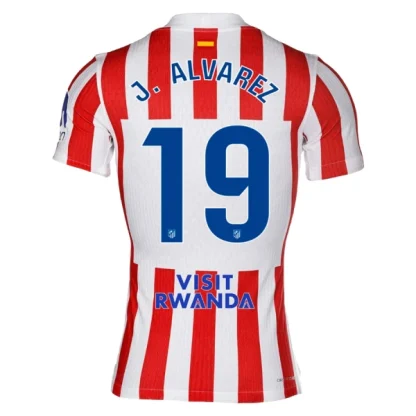 Moški Dresi Atletico Madrid Domači 2025-26 z imenom Julian Alvarez 19