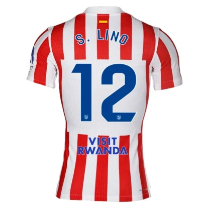 Moške Nogometnih dresov Atletico Madrid Domači 2025-26 Samuel Lino 12