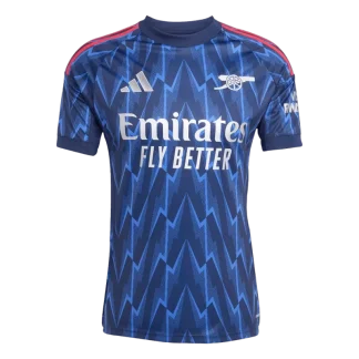 Moški Nogometni dresi Arsenal Gostujoči 2025-26 modra z lastnim tiskom