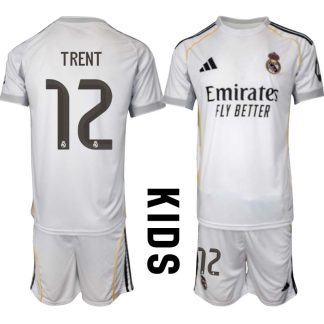 Otroški dresi Kompleti Real Madrid Domači 2025-26 Trent Alexander-Arnold 12