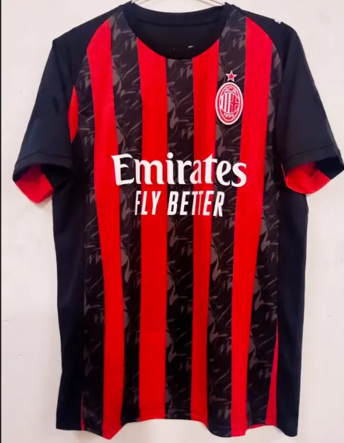 Moski Nogometni Dresi AC Milan-1.webp