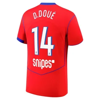 Prodajo Moški Nogometni dresi Paris Saint-Germain PSG Tretji 2025-26 Desire Doue 14