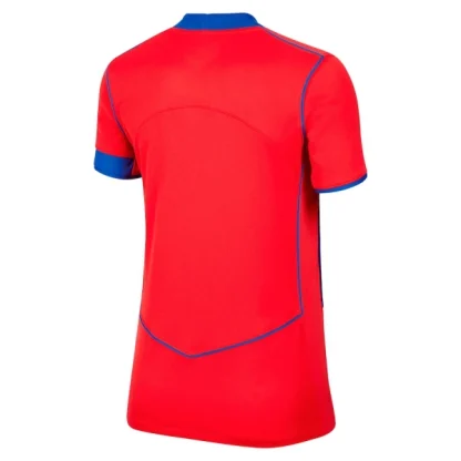 Poceni Ženski Nogometni dres Paris Saint-Germain PSG Tretji 2025-26 rdeča
