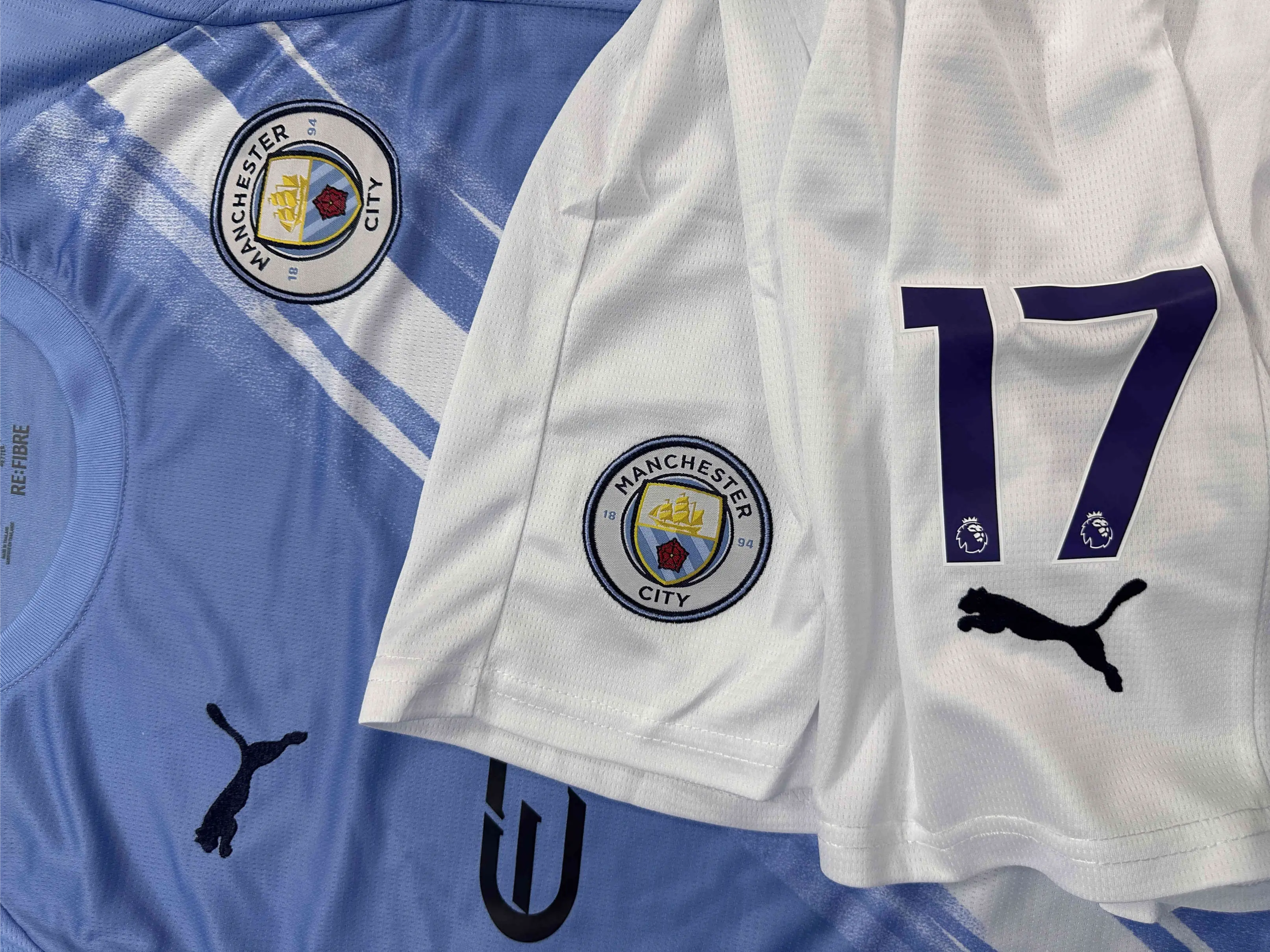 Otroski Nogometni dresi Kompleti Manchester City Domaci 2025-26.webp