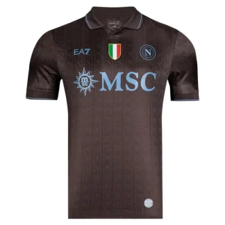 Poceni Nogometni dresi SSC Napoli Tretji 2025-26 Moški črna