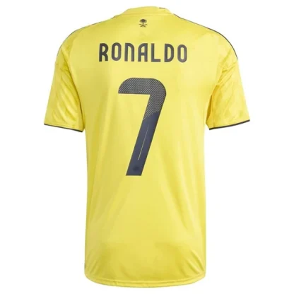 Moški Nogometni dresi Al-Nassr Domači 2025-26 tisk Cristiano Ronaldo 7
