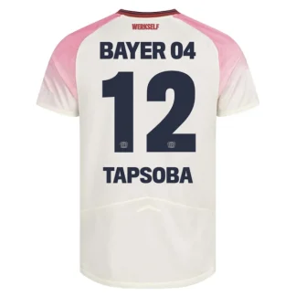 Poceni Nogometni dresi Bayer 04 Leverkusen Gostujoči 2025-26 Edmond Tapsoba 12