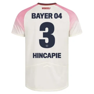 Poceni Nogometni dresi Bayer 04 Leverkusen Gostujoči 2025-26 Piero Hincapie 3
