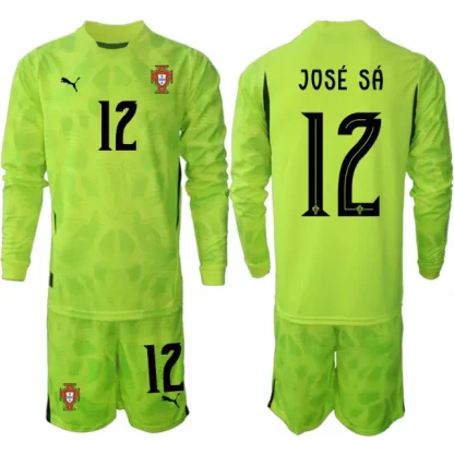 Nogometni dresi Portugalska Vratar 2025-26 Dolgi Rokav Jose Sa 12