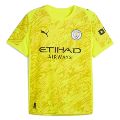 Moški Nogometni dresi Manchester City Vratar Tretji 2025-26 Ederson M. 31