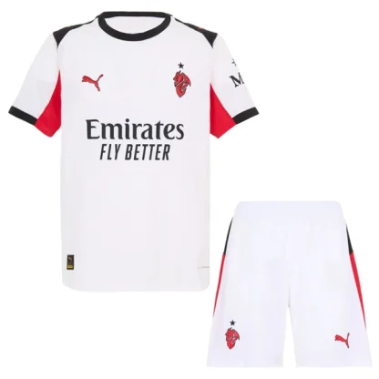 Otroški Nogometni Dresi AC Milan Gostujoči 2025-26 z imenom Ricci 4