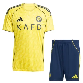 Nogometni dresi kompleti za otroke Al-Nassr Domači 2025-26