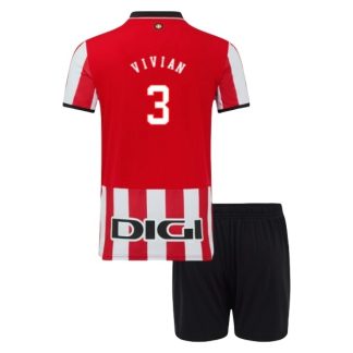 Poceni Otroški dresi kompleti Athletic Bilbao Domači 2025-26 Vivian 3