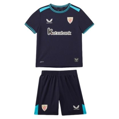 Poceni Otroški dresi kompleti Athletic Bilbao Gostujoči 2025-26 O.Sancet 8