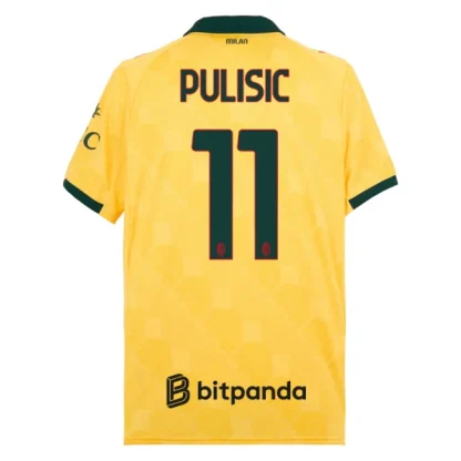 Moški Nogometni dresi AC Milan Tretji 2025-26 tisk Christian Pulisic 11
