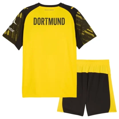 Otroški Nogometni dresi kompleti BVB Borussia Dortmund Domači 2025-26