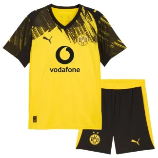 Otroški Nogometni dresi kompleti BVB Borussia Dortmund Domači 2025-26