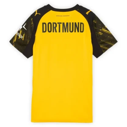 Prodajo Ženski Nogometni Dresi BVB Borussia Dortmund Domači 2025-26 rumena