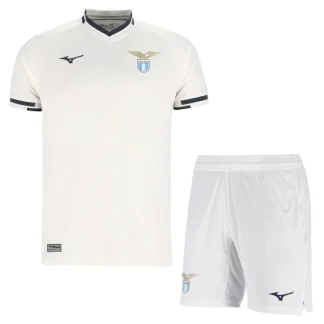 Poceni Nogometni dresi za otroke kompleti SS Lazio Gostujoči 2025-26
