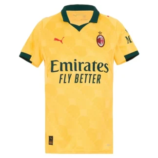 Ženski Nogometni Dresi AC Milan Tretji 2025-26 z lastnim imenom
