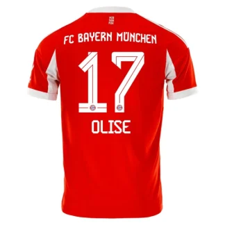 Nogometni dresi Michael Olise 17 FC Bayern Munich Domači 2025-26 Moški