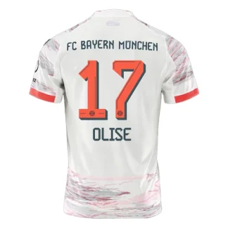 Moški Nogometni dresi FC Bayern Munich Gostujoči 2025-26 Michael Olise 17