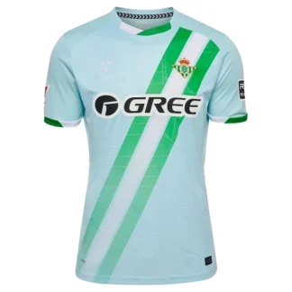 Poceni Nogometni dresi Real Betis Gostujoči 2025-26 bela Moški Kratek Rokav