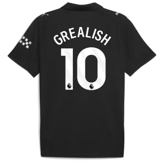 Prodajo Nogometni dresi Manchester City Gostujoči 2025-26 Moški Jack Grealish 10